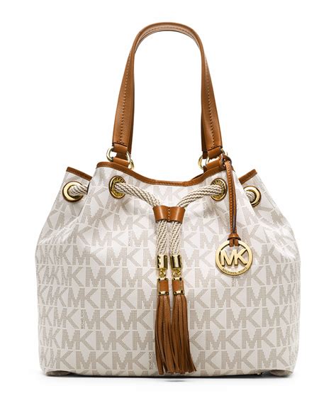 michael kors sac beige|Michael Kors beige handbag.